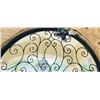 Image 4 : PGT IMPACT  GRAND ENTRANCE DOOR SET / ARCH INCREDIBLE DOOR SET WITH METAL SCROLL WORK HEAVY DUTY DOO