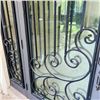 Image 5 : PGT IMPACT  GRAND ENTRANCE DOOR SET / ARCH INCREDIBLE DOOR SET WITH METAL SCROLL WORK HEAVY DUTY DOO