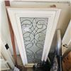 Image 2 : SOLID WOOD BEVELED GLASS WINDOW 24" X 59"