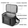 Image 3 : YETI- Hopper Flip 18 Soft Cooler- Charcoal