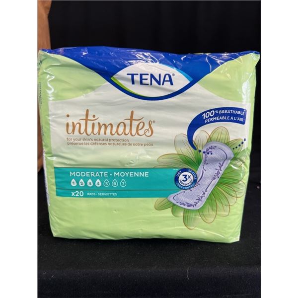 8X TENA INTIMATES MODERATE- 20 PADS