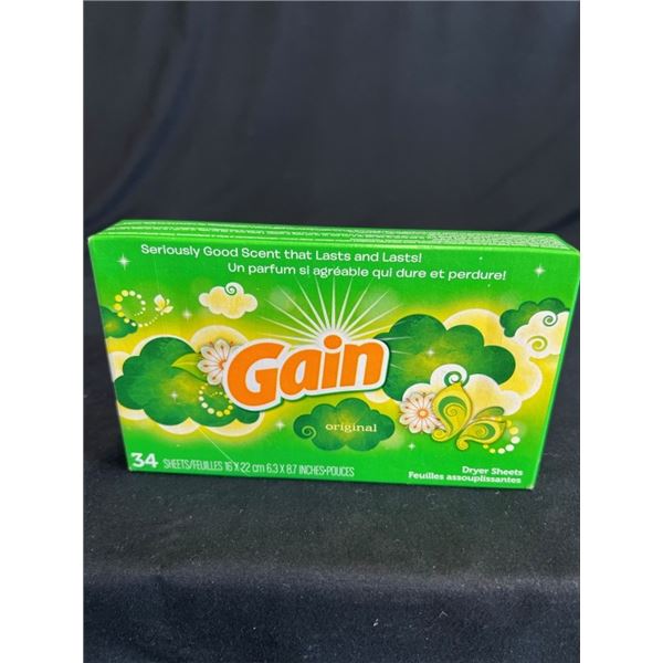 52X GAIN ORIGINAL DRYER SHEETS 34 SHEETS