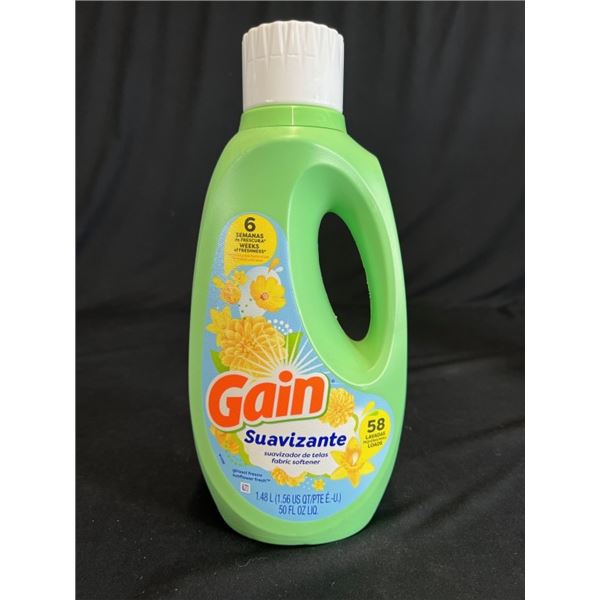 11X GAIN FABRIC SOFTNER 50 FL OZ 58 LOADS