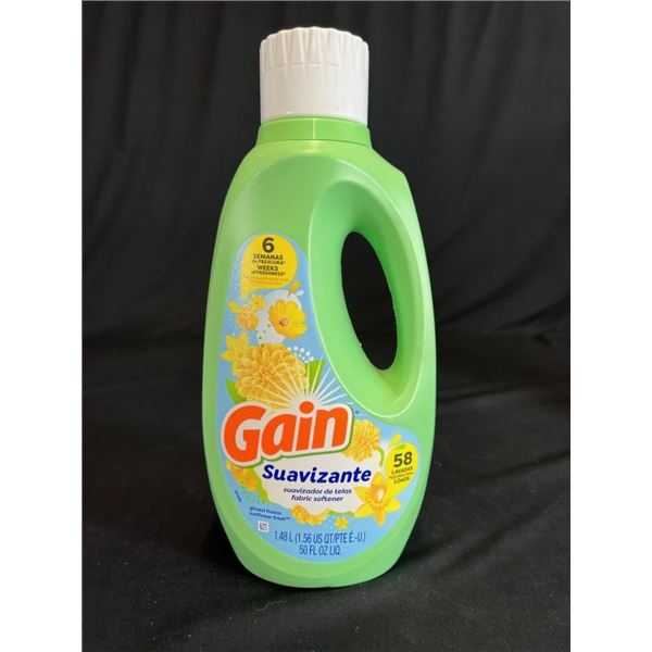 11X GAIN FABRIC SOFTNER 50 FL OZ 58 LOADS