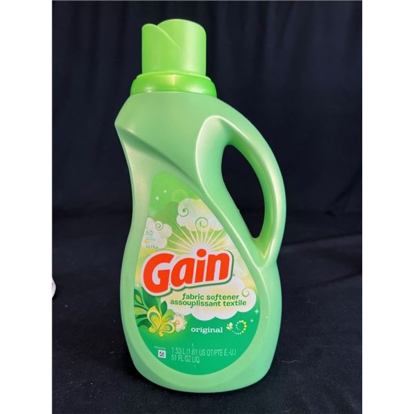 8X GAIN FABRIC SOFTNER 51 FL OZ 60 LOADS ORIGINAL