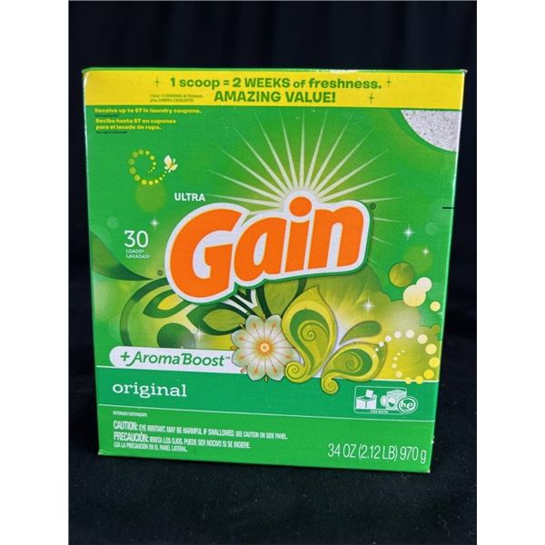11X GAIN LAUNDRY SOAP 34 OZ 30 LOADS ORIGINAL