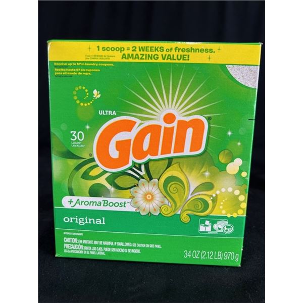 11X GAIN LAUNDRY SOAP 34 OZ 30 LOADS ORIGINAL