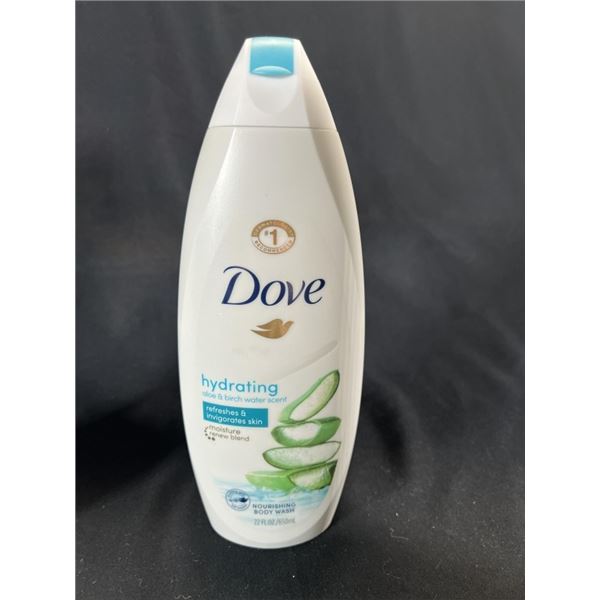 5X DOVE BODY WASH  22 OZ HYDRATING
