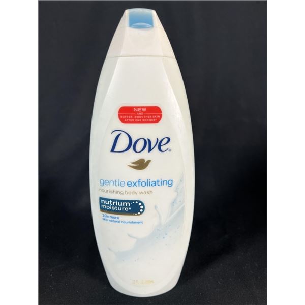 10X DOVE BODY WASH  22 OZ  GENTLE EXFOLIATING