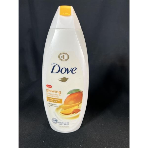 8X DOVE BODY WASH  22 OZ  GLOWING