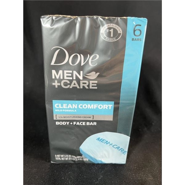 10X DOVE MEN + CARE BODY SOAP 6 BARS 22.5 OZ