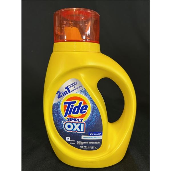 14X TIDE LAUNDRY DETERGENT 31 OZ SIMPLY + OXI