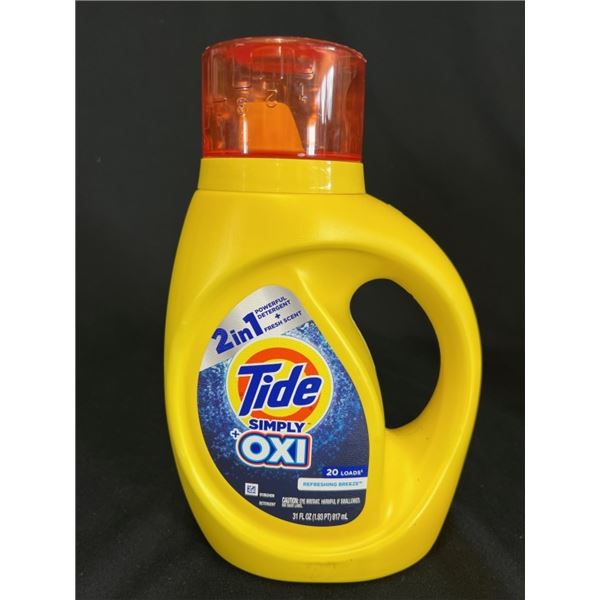 14X TIDE LAUNDRY DETERGENT 31 OZ SIMPLY + OXI