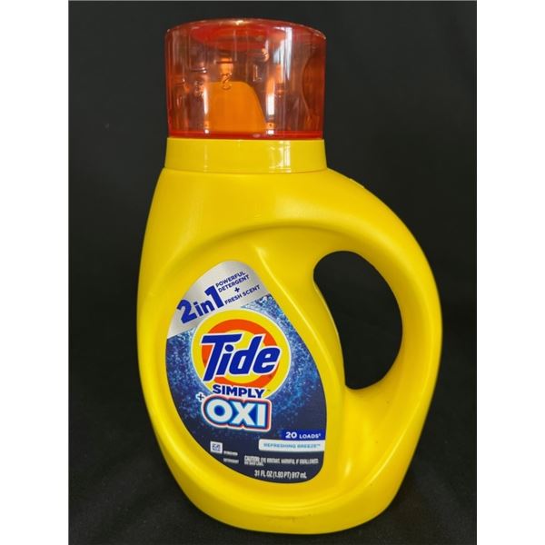 14X TIDE LAUNDRY DETERGENT 31 OZ SIMPLY + OXI