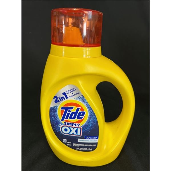 14X TIDE LAUNDRY DETERGENT 31 OZ SIMPLY + OXI