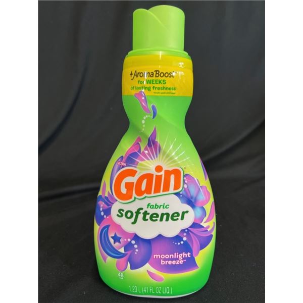 9X GAIN FABRIC SOFTENER 1.23 L 48 LOADS MOONLIGHT