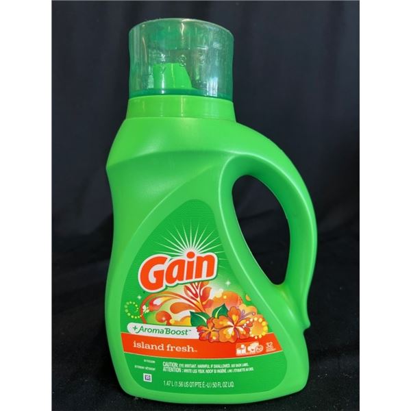 14X GAIN AROMA BOOST 50 FL OZ 32 LOADS ISLAND FRES