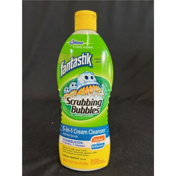 11X FANTASTIK SCRUBBING BUBBLES 5IN1 CREAM CLEANER