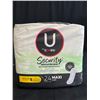 Image 1 : 10X U BY KOTEX SECURITY REGULAR 24 MAXI PADS
