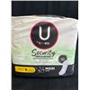 Image 1 : 10X U BY KOTEX SECURITY REGULAR 24 MAXI PADS