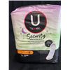 Image 1 : 10X U BY KOTEX SECURITY OVERNIGHT 14 MAXI PADS