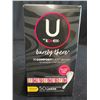 Image 1 : 12X U BY KOTEX BARELY THERE REGULAR  50 LINERS