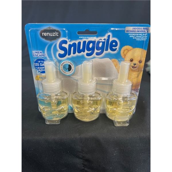 10 RENUZIT SNUGGLE 3 PACK REFILLS LINEN ESCAPE