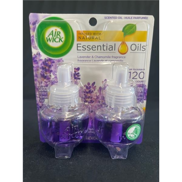 12 AIR WICK 2  REFILLS LAVENDER AND CHAMOMILE