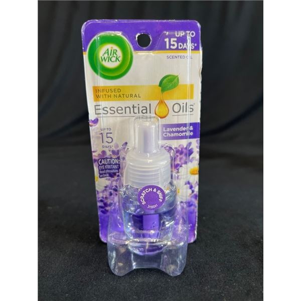 12X AIR WICK ESSENTIAL OILS SINGLE 8 ML LAVENDER