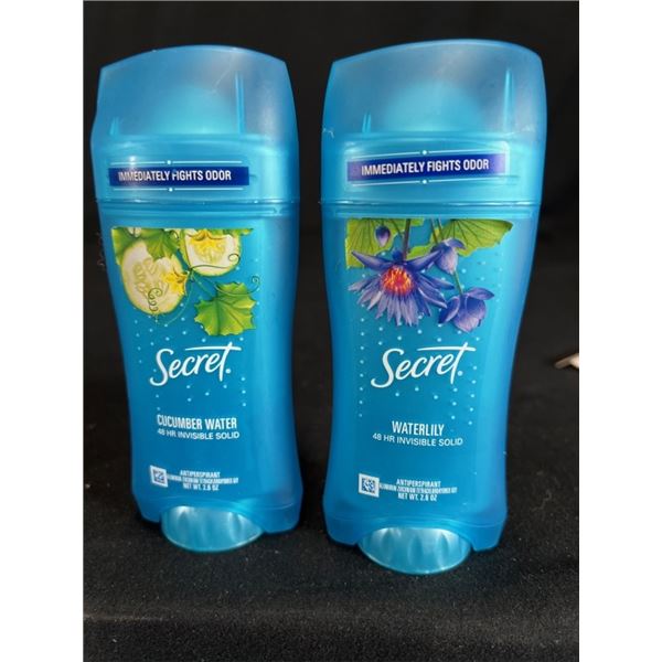 6X SECRET ANTIPERSPIRANT 2.6 OZ 48 HR INVISIBLE