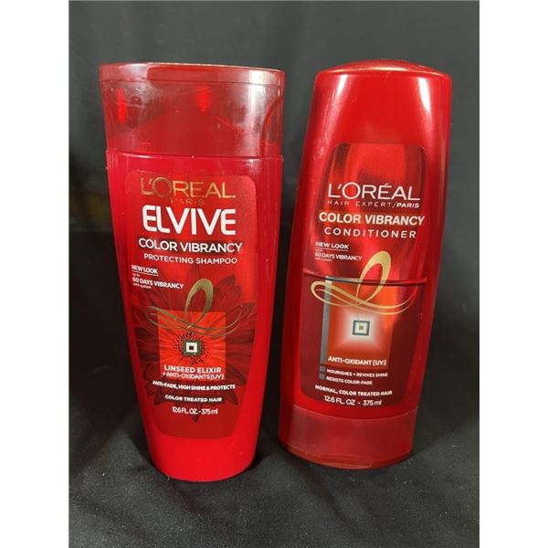 15X LOREAL COLOR VIBRANCY 7 SHAMP 7 COND
