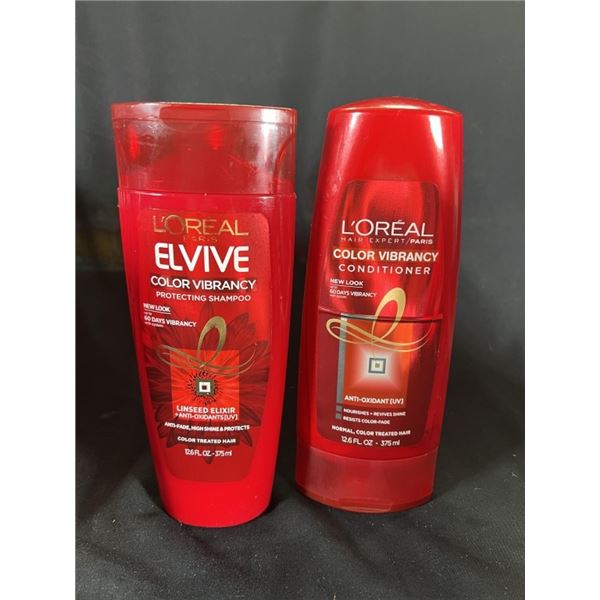 14X LOREAL COLOR VIBRANCY 7 SHAMP 7 COND