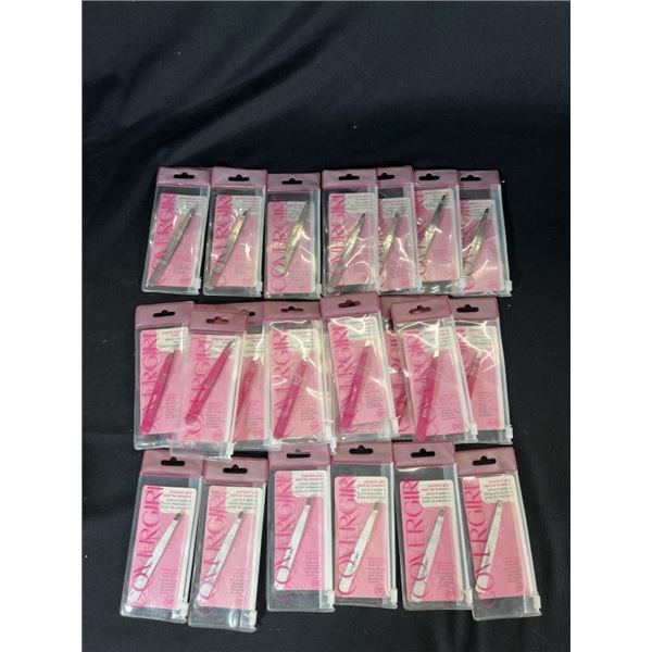 27X COVERGIRL ASSORTED TWEEZERS