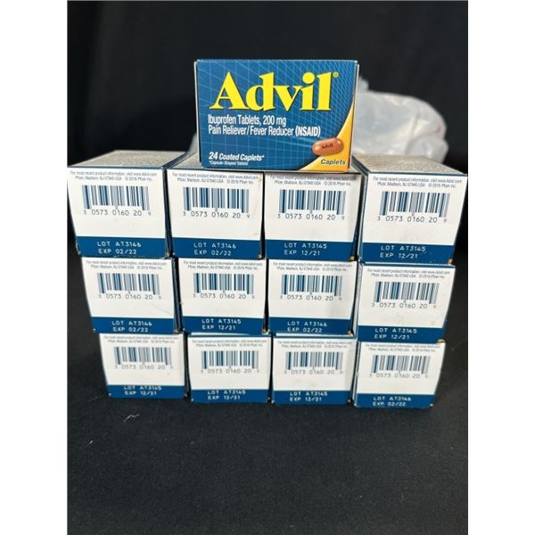 13X ADVIL 24 COATED TABLETS