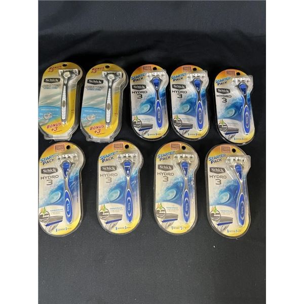 9X SCHICK MIXES ASSORTED LOT PLEASE SEE PHOTOS