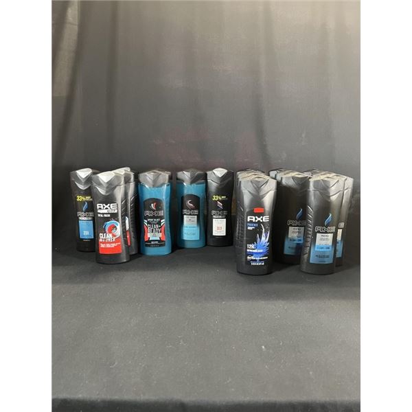 19x AXE MENS ASSORTED LOT HAIR AND BODY