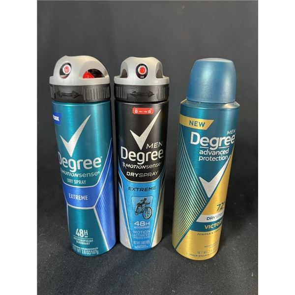 25X MEN DEGREE MOTIONSENSE DRY SPRAY ANTIPERSIRANT