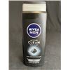 Image 1 : 12X NIVEA MEN ACTIVE BODY WASH DEEP CLEAN 16.9 OZ