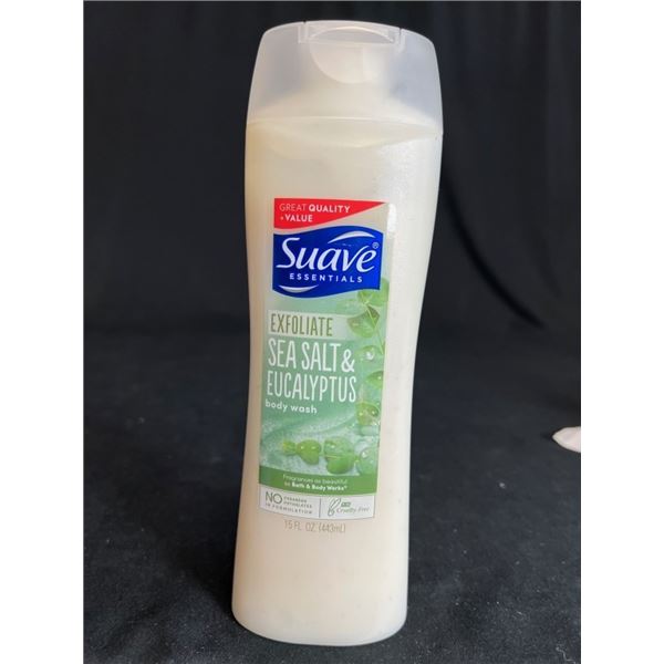 14X SUAVE 15 FL OZ EXFOLIATE SEASALT AND EUCALYPTS