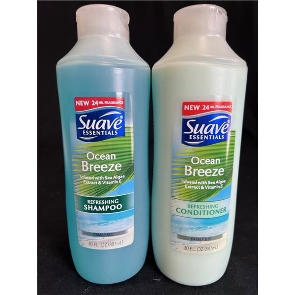 16X SUAVE OCEAN BREEZE 30 OZ 9 SHAMPOO 7 CONDITION