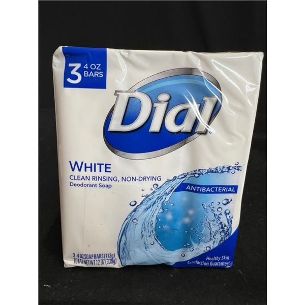 16X DIAL 3 PACK 4OZ BAR SOAP WHITE