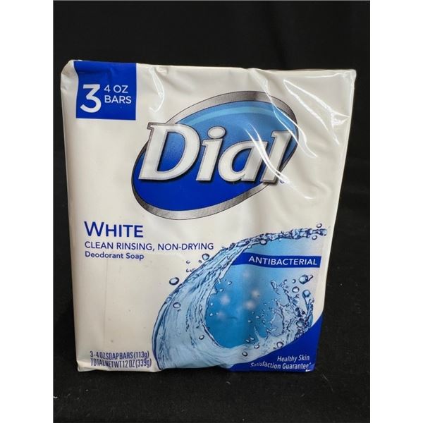 16X DIAL 3 PACK 4OZ BAR SOAP WHITE