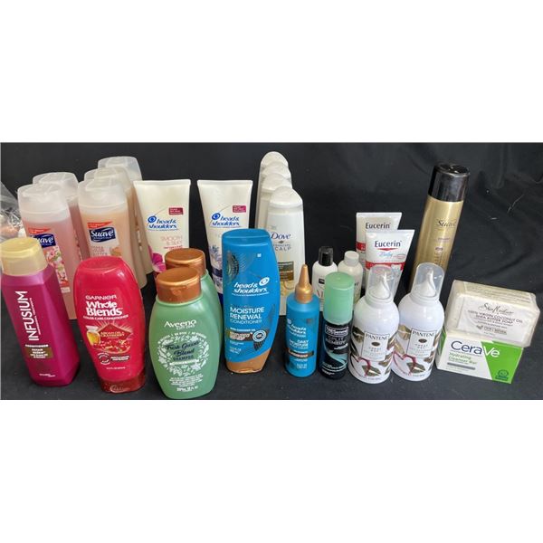 27X ASSORTED HAIR AND BODY PRODUCTS SEE PHOTOS