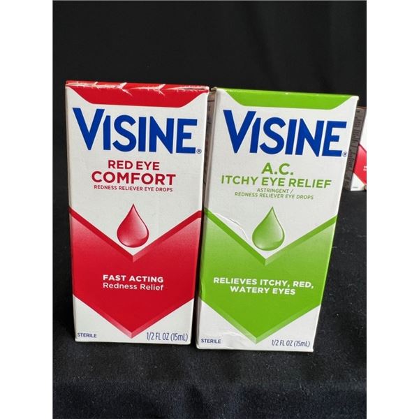 12X VISINE 1/2 FL OZ 5-RED EYE 7- AC ITCHY EYE