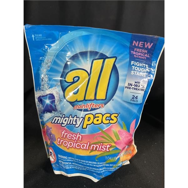 14X ALL STAINLIFTER  MIGHTY PACS 24 PACS FRESH TRO