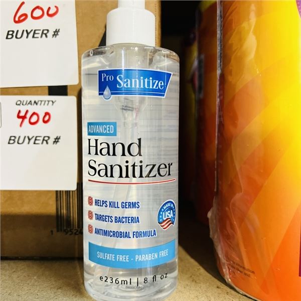200X 8 OUNCE HAND SANITIZE