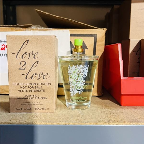 24X LOVE TO LOVE PERFUME TESTER 3.4 OUNCE