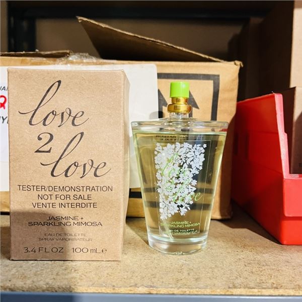 24X LOVE TO LOVE PERFUME TESTER 3.4 OUNCE