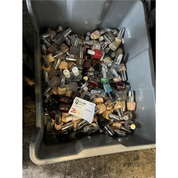 LOT ASSORTED NAIL OPI NO CRATE BRING BOXES