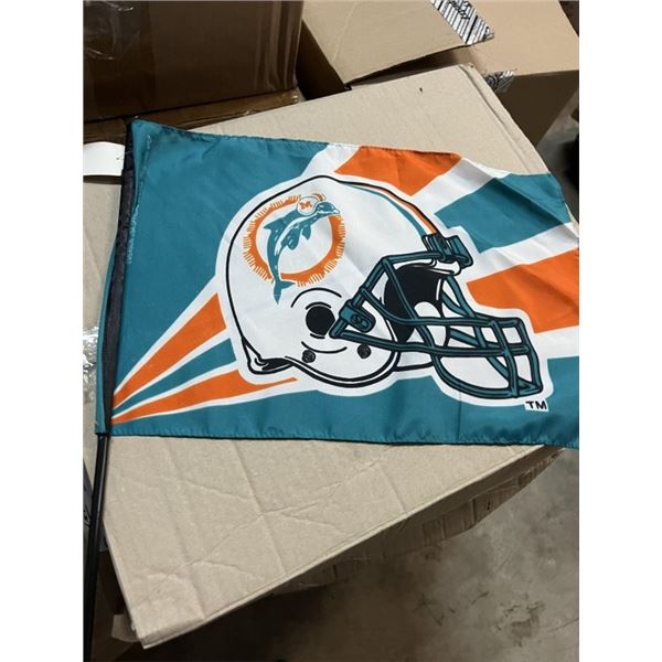 488X MIAMI DOLPHIN FLAGS